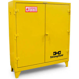 Strong Hold® Flammable Safety Cabinet Manual Close 60 Gallon Cap. 58
