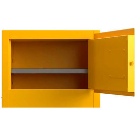 Strong Hold® Flammable Safety Cabinet Manual Close 6 Gallon Cap. 24