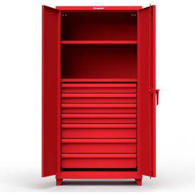Stronghold Heavy Duty Industrial Storage Cabinet with 7 Drawers 14 Gauge 36