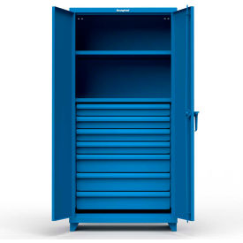 Stronghold Heavy Duty Industrial Storage Cabinet with 7 Drawers 14 Gauge 36
