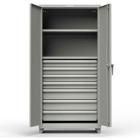 Stronghold Heavy Duty Industrial Storage Cabinet with 7 Drawers 14 Gauge 36