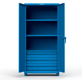 Stronghold Heavy Duty Industrial Storage Cabinet with 3 Drawers 14 Gauge 36