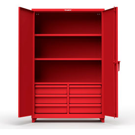 Stronghold Heavy Duty Industrial Storage Cabinet with 6 Drawers 14 Gauge 48