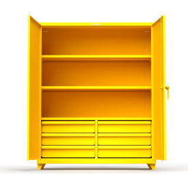 Stronghold Heavy Duty Industrial Storage Cabinet w/ 6 Drawers 14 Gauge 60
