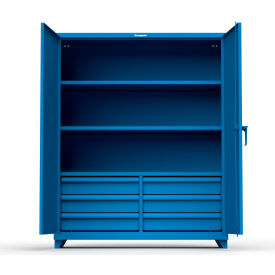 Stronghold Heavy Duty Industrial Storage Cabinet with 6 Drawers 14 Gauge 60