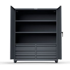 Stronghold HD Industrial Storage Cabinet with 6 Drawers 14 Gauge 60