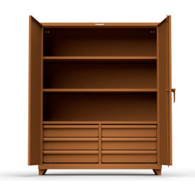 Stronghold Heavy Duty Industrial Storage Cabinet with 6 Drawers 14 Gauge 60