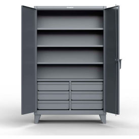 Stronghold Heavy Duty Storage Cabinet with 6 Drawers 12 Gauge 72