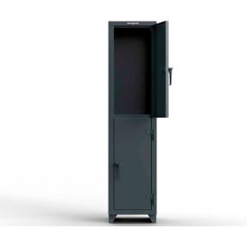Strong Hold® 2-Tier 2 Door Extra Heavy Duty Locker 18