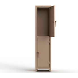 Strong Hold® 2-Tier 2 Door Extra Heavy Duty Locker 18