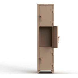 Strong Hold® 3-Tier 3 Door Extra Heavy Duty Locker 18
