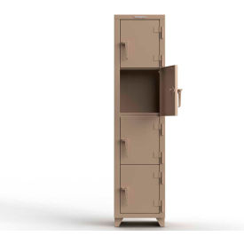 Strong Hold® 4-Tier 4 Door Extra Heavy Duty Locker 18