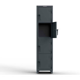Strong Hold® 4-Tier 4 Door Extra Heavy Duty Locker 18