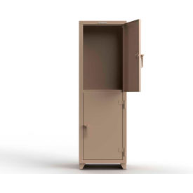 Strong Hold® 2-Tier 2 Door Extra Heavy Duty Locker 24