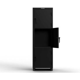 Strong Hold® 3-Tier 3 Door Extra Heavy Duty Locker 24