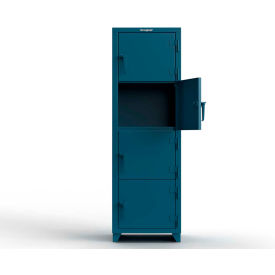 Strong Hold® 4-Tier 4 Door Extra Heavy Duty Locker 24