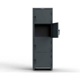 Strong Hold® 4-Tier 4 Door Extra Heavy Duty Locker 24