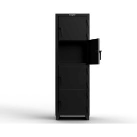 Strong Hold® 4-Tier 4 Door Extra Heavy Duty Locker 24