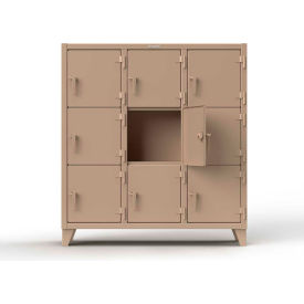 Strong Hold® 3-Tier 6 Door Extreme Duty Locker 42