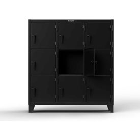 Strong Hold® 3-Tier 6 Door Extreme Duty Locker 42