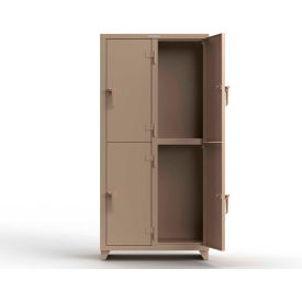 Strong Hold® 2-Tier 4 Door Extra Heavy Duty Locker 36