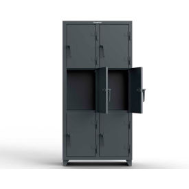 Strong Hold® 3-Tier 6 Door Extra Heavy Duty Locker 36