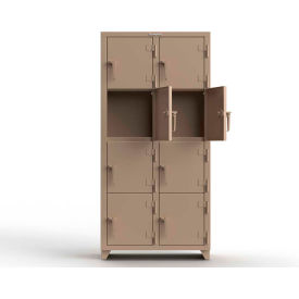 Strong Hold® 4-Tier 8 Door Extra Heavy Duty Locker 36