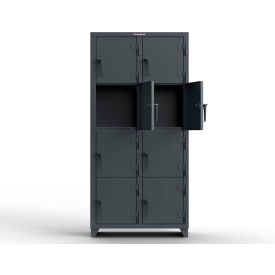 Strong Hold® 4-Tier 8 Door Extra Heavy Duty Locker 36