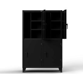 Strong Hold® 2-Tier 4 Door Extreme Duty Locker 8 Shelves 50