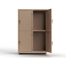 Strong Hold® 2-Tier 4 Door Extra Heavy Duty Locker 48