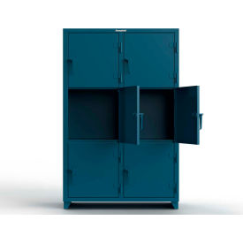 Strong Hold® 3-Tier 6 Door Extra Heavy Duty Locker 48