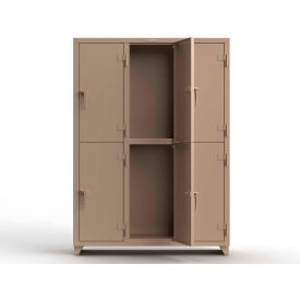 Strong Hold® 2-Tier 6 Door Extra Heavy Duty Locker 54
