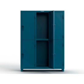 Strong Hold® 2-Tier 6 Door Extra Heavy Duty Locker 54