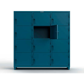 Strong Hold® 4-Tier 12 Door Extra Heavy Duty Locker 72