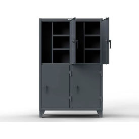 Strong Hold® 2-Tier 6 Door Extreme Duty Locker 12 Shelves 72