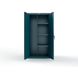 Strong Hold® Heavy Duty Janitorial Cabinet w/ 3 half Shelves 36