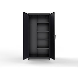 Strong Hold® Extra Heavy Duty Janitorial Cabinet w/ 4 Shelves 36