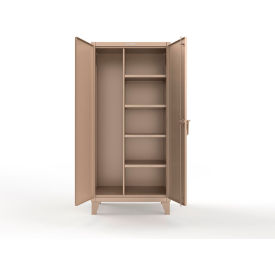 Strong Hold® Extreme Duty Janitorial Cabinet w/ 4 Shelves 36