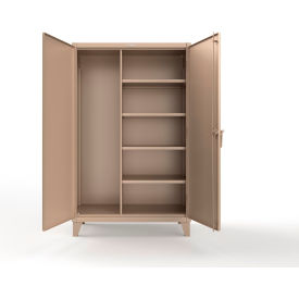 Strong Hold® Extreme Duty Janitorial Cabinet w/ 4 Shelves 48