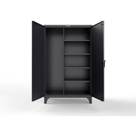Strong Hold® Extreme Duty Janitorial Cabinet w/ 4 Shelves 48