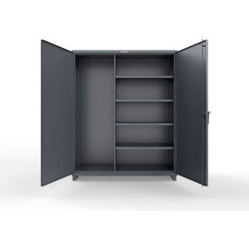 Strong Hold® Extra Heavy Duty Janitorial Cabinet w/ 4 Shelves 60