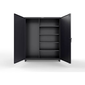 Strong Hold® Extra Heavy Duty Janitorial Cabinet w/ 4 Shelves 60