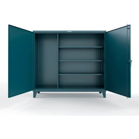 Strong Hold® Extreme Duty Janitorial Cabinet w/ 3 Shelves 72