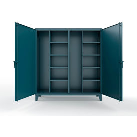 Strong Hold® Extreme Duty Double Shift Janitorial Cabinet 72