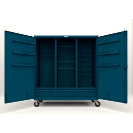 Strong Hold® Extreme Duty Mobile Rigging Cabinet 12 Gauge 72
