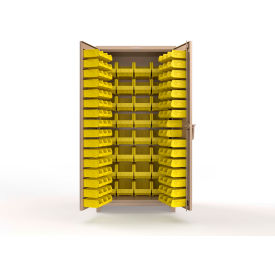 Strong Hold® Extreme Duty All Bin Cabinet 126 Bins 36