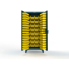 Strong Hold® Extreme Duty All Bin Cabinet 126 Bins 36