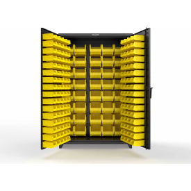 Strong Hold® Extra HD All Bin Cabinet w/SecuRam ScanLogic Smart Lock 48