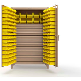 Strong Hold® Extreme Duty Bin Cabinet 154 Bins 9 Drawer 1 Shelf 48
