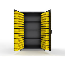 Strong Hold® EDH Bin Cabinet w/SecuRam ProLogic L22 Lock 48
